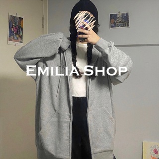 EMILIA SHOP เสื้อกันหนาว เสื้อฮู้ด สบายๆ High-quality คุณภาพสูง trendy WJK2390PMZ37Z230912