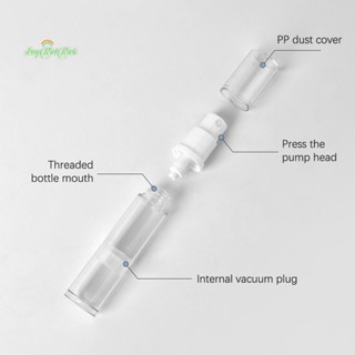 Erck&gt; ขวดปั๊มสูญญากาศ ขนาด 5 มล. 10 มล. 15 มล. สําหรับใส่โลชั่น เครื่องสําอาง ครีมบํารุงผิวหน้า