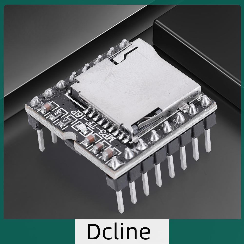 dcline-th-โมดูลเครื่องเล่น-mp3-df-ขนาดเล็ก-รองรับการ์ด-tf-สําหรับ-arduino