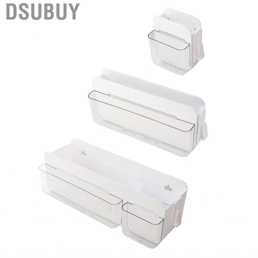 dsubuy-multifunctional-clear-wall-mount-holder-mobile-phone-charging-stationery-cosmetics-storage-rack