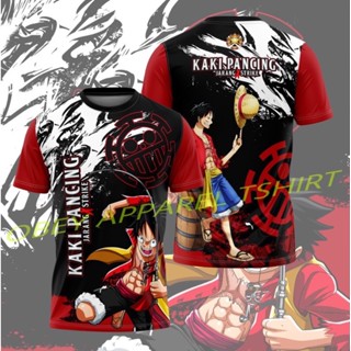 Luffy เสื้อยืด ลาย One Piece สําหรับตกปลา