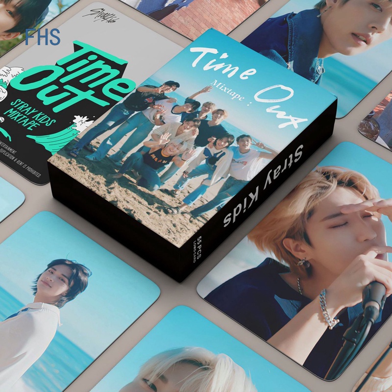 fhs-โปสการ์ดอัลบั้มภาพ-stray-kids-55-ชิ้น