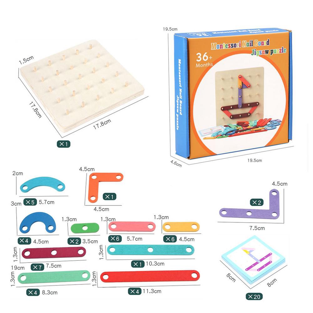 ดาวเคราะห์มีความสุข-เด็กสร้างสรรค์ของเล่น-montessori-ของเล่นกราฟิกเรขาคณิตตัวอักษรจดหมายคณะกรรมการจิ๊กซอว์ไม้พร้อมการ์ดสองด้านของเล่นเพื่อการศึกษาสำหรับเด็กของเล่นเพื่อการเรียนรู้ในช่วงต้น