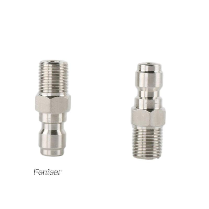 fenteer-อุปกรณ์เชื่อมต่อแรงดัน-ตัวผู้-5000-psi-แบบเปลี่ยน-สําหรับล้างรถยนต์