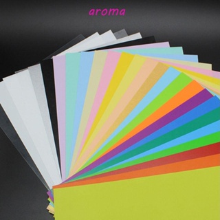 Aroma แผ่นกระดาษพลาสติก หดได้ สําหรับทําเครื่องประดับ DIY