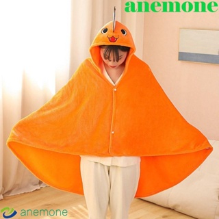 Anemone เสื้อคลุมไหล่ ผ้าฝ้าย ผ้ากํามะหยี่ขนนิ่ม ให้ความอบอุ่น สําหรับแต่งคอสเพลย์ ปาร์ตี้