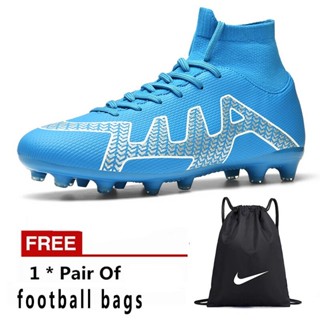 Football Shoes-Futsal Shoes-Stud Shoes-Air Mattress-Stud Shoes （FG Size 35-47） Professional Football Shoes