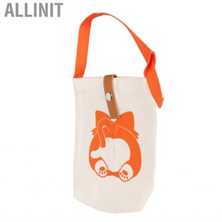 Allinit Hanging Tissue Bag Multipurpose Cartoon Thickened Canvas Portable Foldable Holder for Car Wall shoes bag