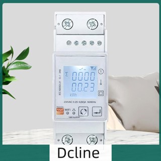 [Dcline.th] Tuya WiFi/ZigBee KWh Meter 80A เครื่องวัดพลังงานไฟฟ้า ทํางานร่วมกับ Smart Life