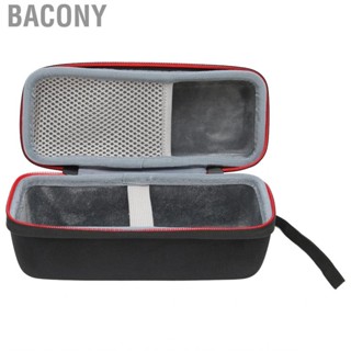 Bacony Hard Carrying Case  Zipped EVA Travel Lightweight Black for FLIP 6 Friends 5