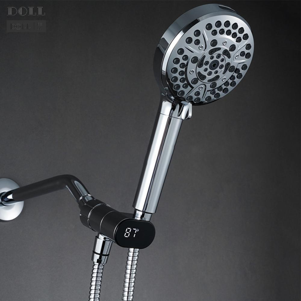 new-shower-bracket-led-temperature-display-shower-head-water-bracket-socket-angle