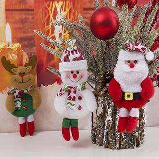 [Interesting] จี้ตุ๊กตาซานตาคลอส สโนว์แมน กวาง คริสต์มาส สําหรับแขวนตกแต่งต้นคริสต์มาส ปีใหม่