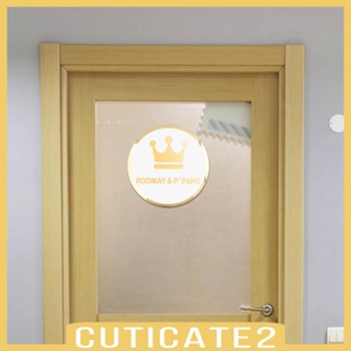 [Cuticate2] สติกเกอร์อะคริลิค ลายสัญลักษณ์ห้องน้ํา ห้องสุขา สําหรับตกแต่งผนังบ้าน ออฟฟิศ
