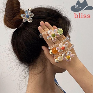 Bliss ยางรัดผม แบบยืดหยุ่น แฟชั่น ผู้หญิง เด็กผู้หญิง ออโรร่า มินิมอล ที่คาดผม อารมณ์ ยางรัดผม