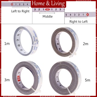 Aotoo 1 2 3 5 เมตร รางเลื่อยวงเดือน เทปวัด มีกาวในตัว สํารองข้อมูล ไม้บรรทัดเหล็กเมตริก