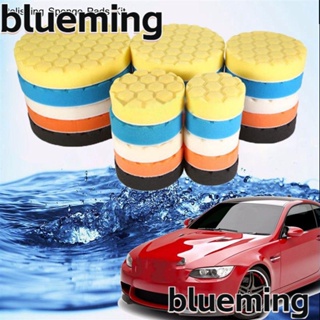 Blueming2 ชุดฟองน้ําขัดเงารถยนต์ ทนทาน 3 4 5 6 7 นิ้ว 5 ชิ้น