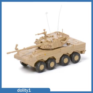 [Dolity1] โมเดลรถถังจําลอง สเกล 1:72 4D สําหรับตกแต่งโต๊ะ ปาร์ตี้ 2 ชิ้น