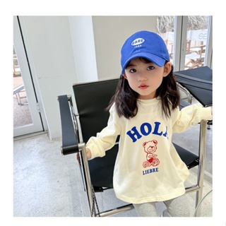 Childrens clothes Spring New Girls suit Baby Foreign Cotton soft clothes Childrens Fashion Leisure T-shirts two sets
