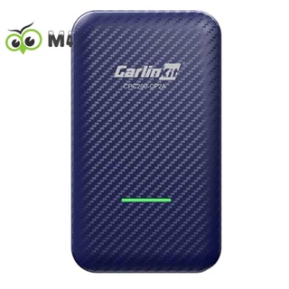 Carlinkit อะแดปเตอร์เครื่องเล่น CarPlay ไร้สาย 4.0 ABS สําหรับ Apple CarPlay Dongle