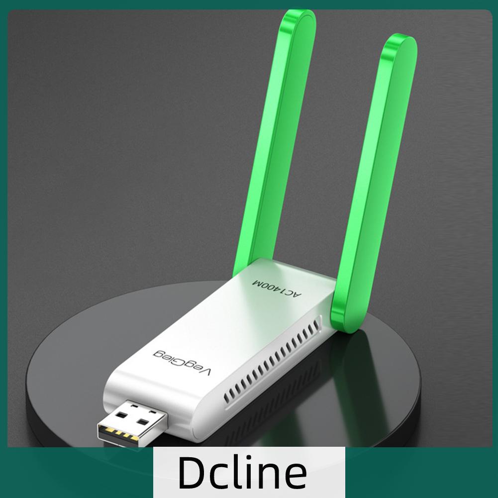 dcline-th-อะแดปเตอร์การ์ดเครือข่ายไวไฟ-dual-band-usb-802-11a-b-g-n-ac-1400mbps-2-4g-5g