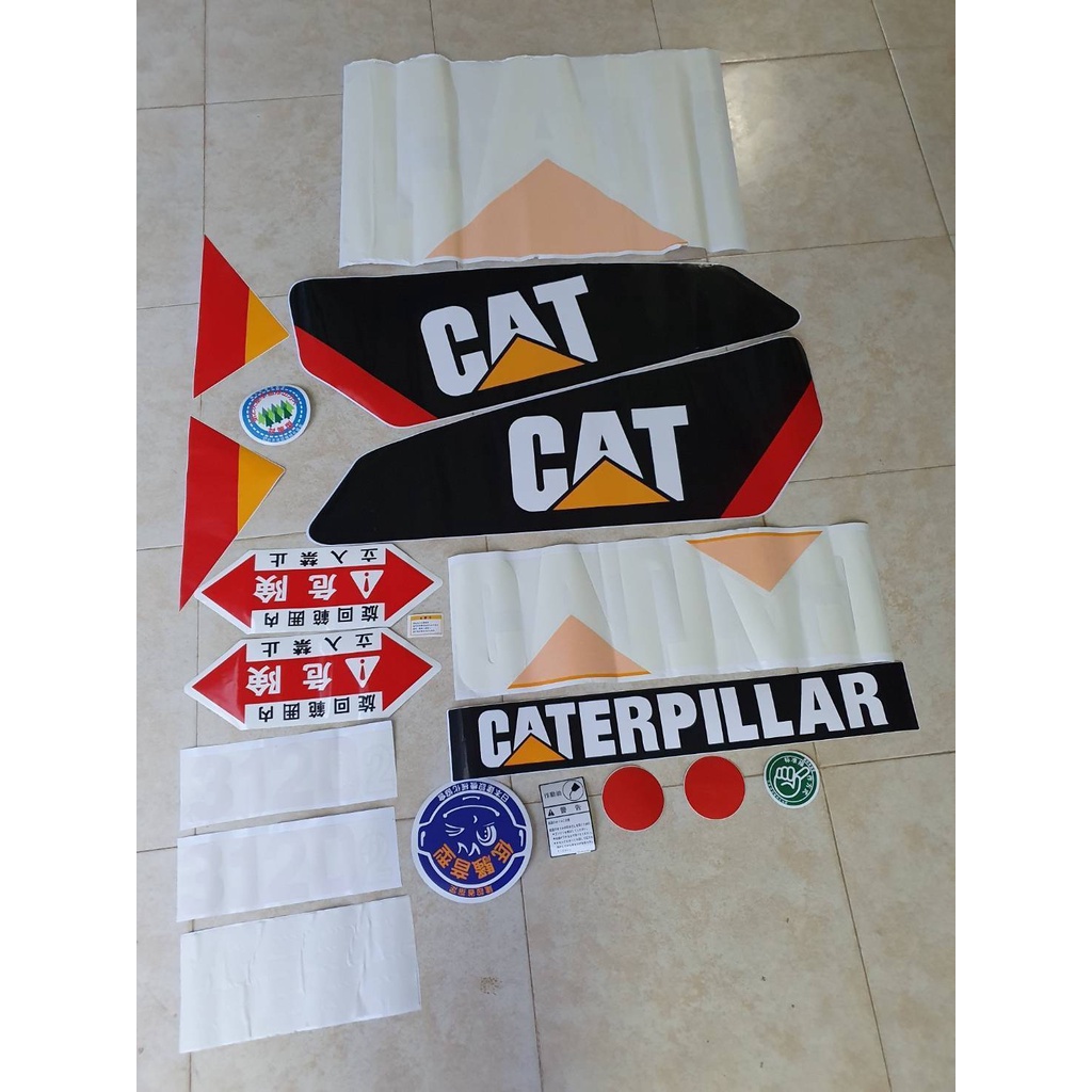 สติ๊กเกอร์-แคท-caterpillar-cat312d2