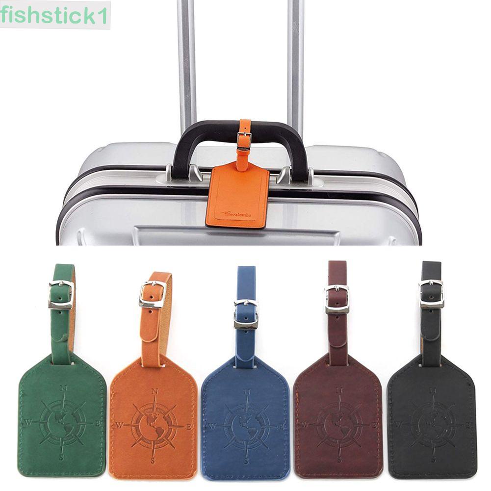 fishstick1-ป้ายแท็กกระเป๋าเดินทาง-หนัง-pu-อุปกรณ์เสริมการเดินทาง-กระเป๋าถือ-จี้ห้อยกระเป๋า