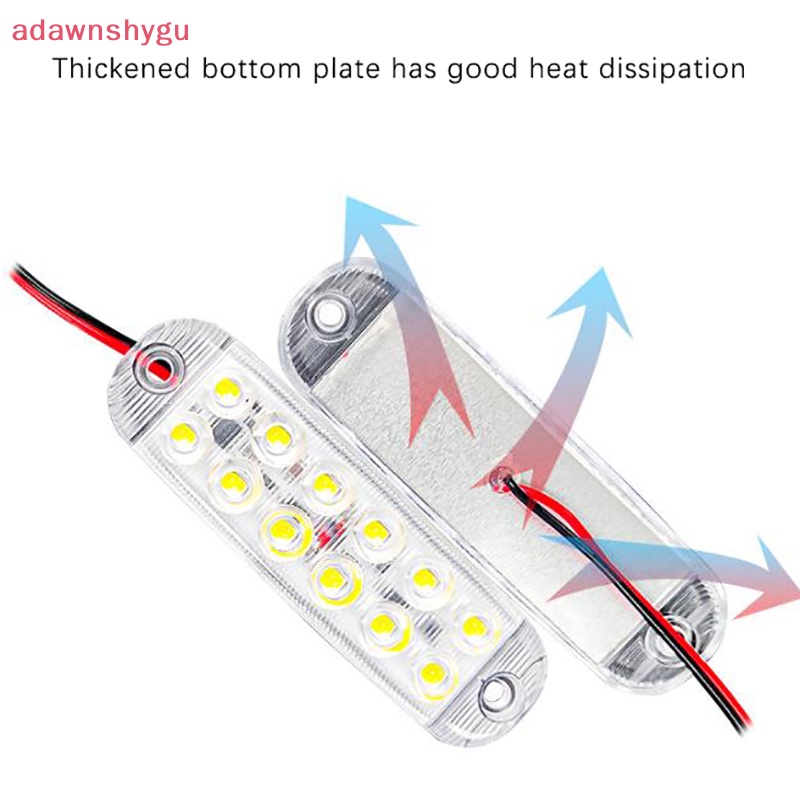 adagu-ไฟเตือนฉุกเฉิน-led-2-ชิ้น-สําหรับรถยนต์-รถบรรทุก-รถพ่วง-รถพ่วง