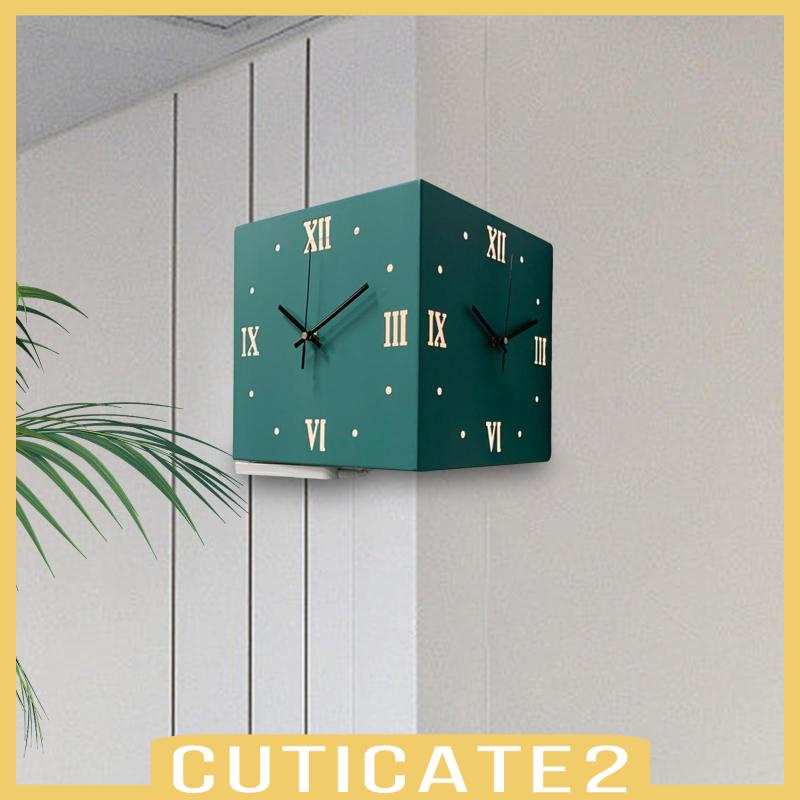 cuticate2-นาฬิกาแขวนผนังมุม-อ่านง่าย-สําหรับห้อง-ลานบ้าน