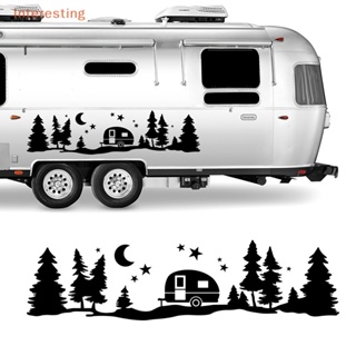 [Interesting] สติกเกอร์ไวนิล ลายต้นไม้ป่า สําหรับตกแต่งรถยนต์ SUV RV Van Caravan Offroad