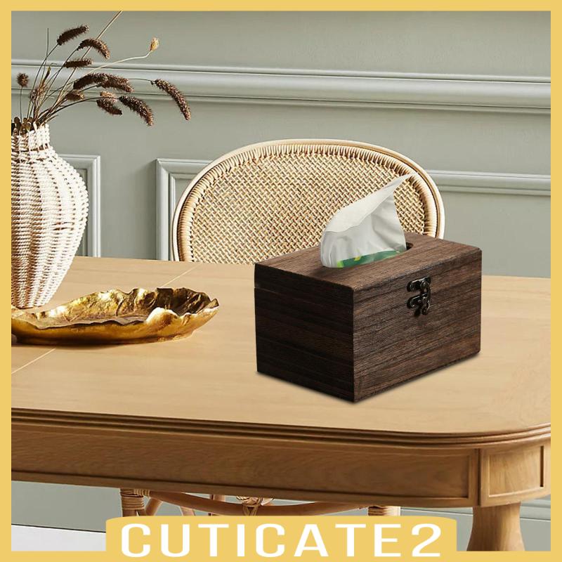 cuticate2-กล่องทิชชู่-แบบไม้-ตั้งได้-สําหรับเคาน์เตอร์