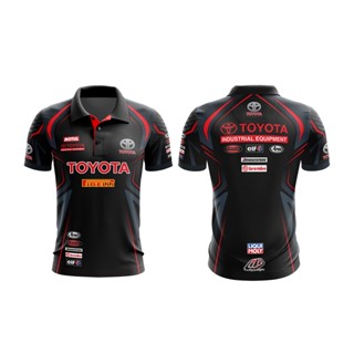 เสื้อโปโลพิมพ์ลาย TOYOTA TO-A06-22