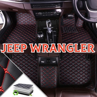 ((พร้อมส่ง) แผ่นรองเท้าหนัง สําหรับ Jeep Wrangler