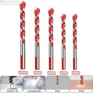 【Big Discounts】Drill Bits Drywall 5pcs/Set 6/8/10mm Multifunctional Carbide Ceramic Wall#BBHOOD