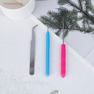 [Interesting] ชุดเครื่องมือปากกา แหนบ หมุด ช่อง กระดาษควิลลิ่ง DIY 3 ชิ้น