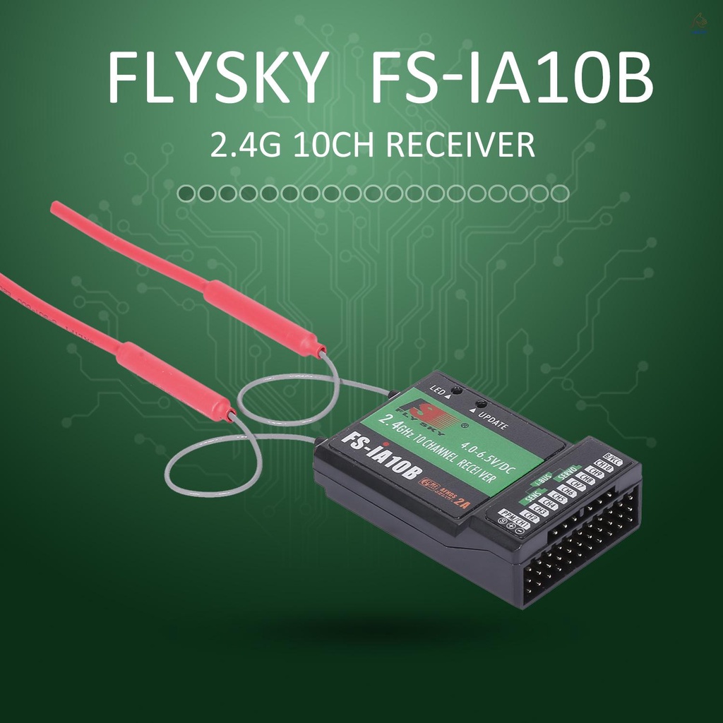 flysky-ตัวรับส่งสัญญาณ-fs-ia10b-2-4g-10ch-สําหรับ-flysky-fs-i6-fs-i6s-fs-i6x-fs-i10