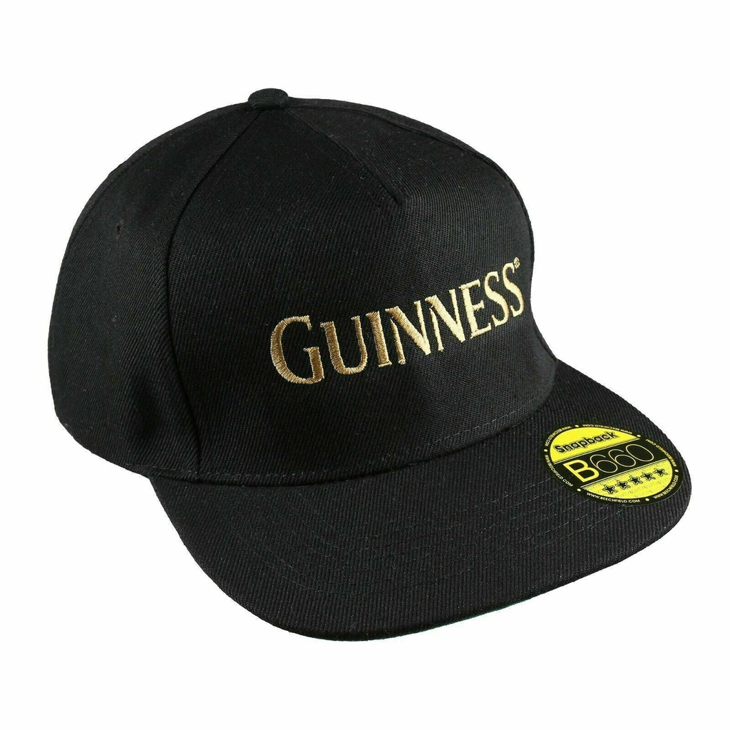 หมวกแก๊ป-ลายโลโก้-guinness-snapback-สีดํา-สําหรับผู้ชาย-ผู้ใหญ่