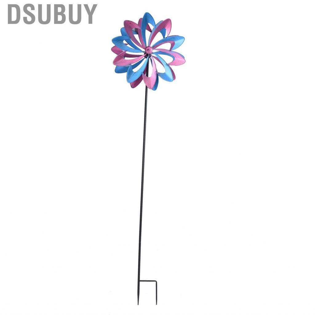 dsubuy-solar-peacock-iron-windmill-lawn-light-outdoor-garden-yard-art-mn