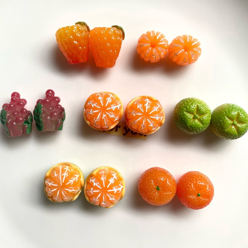 jibbitz-charm-จี้รูปผลไม้-สตรอเบอร์รี่-องุ่น-ส้ม-3-มิติ-อุปกรณ์เสริม-สําหรับตกแต่งรองเท้าเด็ก