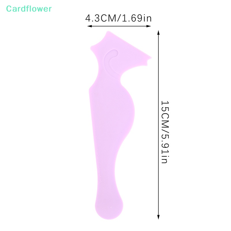 lt-cardflower-gt-ไม้บรรทัดซิลิโคน-อเนกประสงค์-ใช้ซ้ําได้-สําหรับแต่งหน้า-อายไลเนอร์-อายแชโดว์-ขนตา-ลิป-ความงาม-ลดราคา