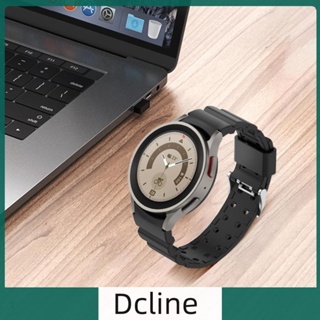 [Dcline.th] สายนาฬิกาข้อมือซิลิโคน ปรับได้ สําหรับ Galaxy Watch6 Classic Watch6 Watch5