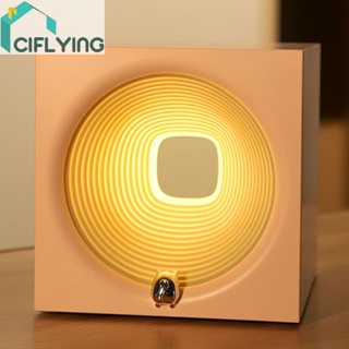 [Ciflys.Th] เครื่องเล่น MP3 ไฟ LED 1200mAh หรี่แสงได้ สําหรับบ้าน ห้องนอน