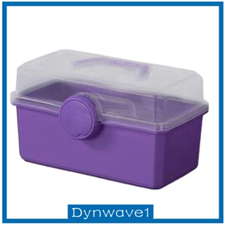 [Dynwave1] กล่องเก็บของ อเนกประสงค์ แบบพกพา พร้อมที่จับ สําหรับสมุดทํามือ