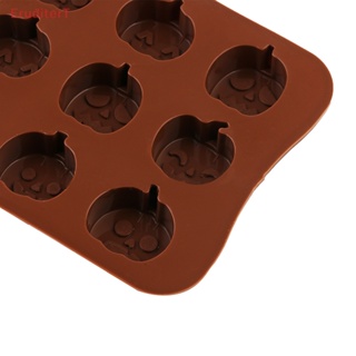 [EruditerT] แม่พิมพ์ซิลิโคน รูปฟักทอง ฮาโลวีน สําหรับทําขนม ช็อคโกแลต เบเกอรี่ เค้ก เยลลี่ ฟองดองท์ คุกกี้ เครื่องมือห้องครัว [ใหม่]