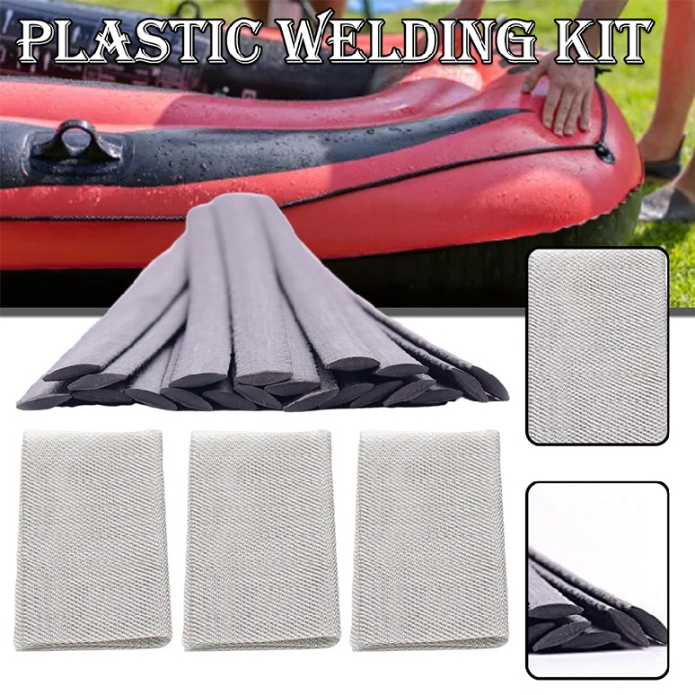 Plastic Welding Kit for Bumper & Kayak Repair w/ 20 Rods 3 Stainless Steel Mesh Shopee Thailand