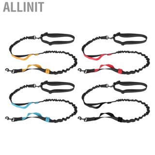 Allinit Heavy Duty Bungee Dog Leash Shock Absorbing Elastic Rope with 2 Padded Handles for Large Pets Walking Training