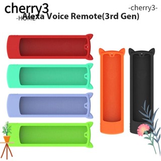 Cherry3 เคสซิลิโคนนิ่ม กันกระแทก กันฝุ่น สําหรับรีโมตคอนโทรล TV ALEXA รุ่น 3