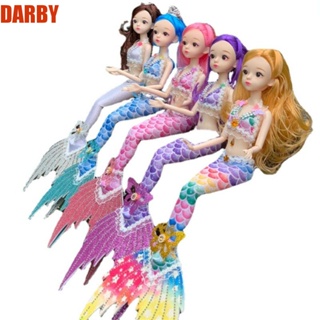 Darby ตุ๊กตาเจ้าหญิงนางเงือก BJD 3D ถอดออกได้ 45 ซม. ของเล่นสําหรับเด็ก