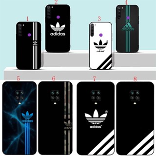 เคสโทรศัพท์มือถือแบบนิ่ม ลายโลโก้หรูหรา สีดํา สําหรับ Redmi Note 9 9S 9 Pro 9 Pro Max 9T 10 10 Pro 4G H18