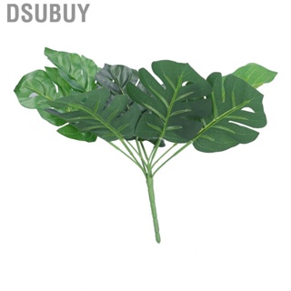 Dsubuy Fake Monstera Artificial Reusable DIY Plastic For Garden Decoration