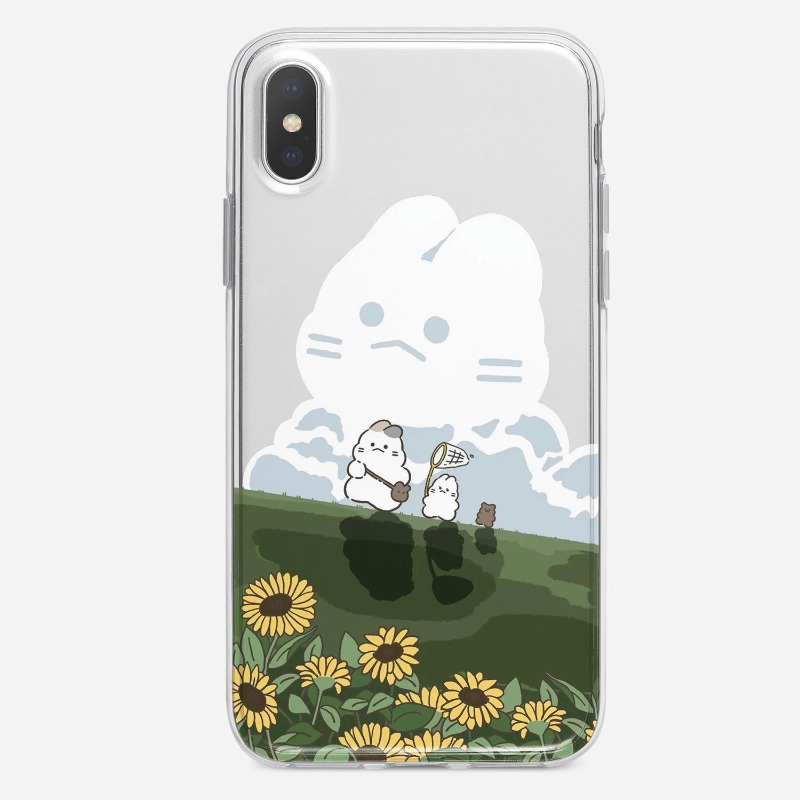 เคสโทรศัพท์มือถือแบบใส-ลายการ์ตูนหมีทัวร์-ฤดูใบไม้ผลิ-สําหรับ-iphone-14promax-13pro-11pro-12mini-8plus7-6s-xr-xsmax